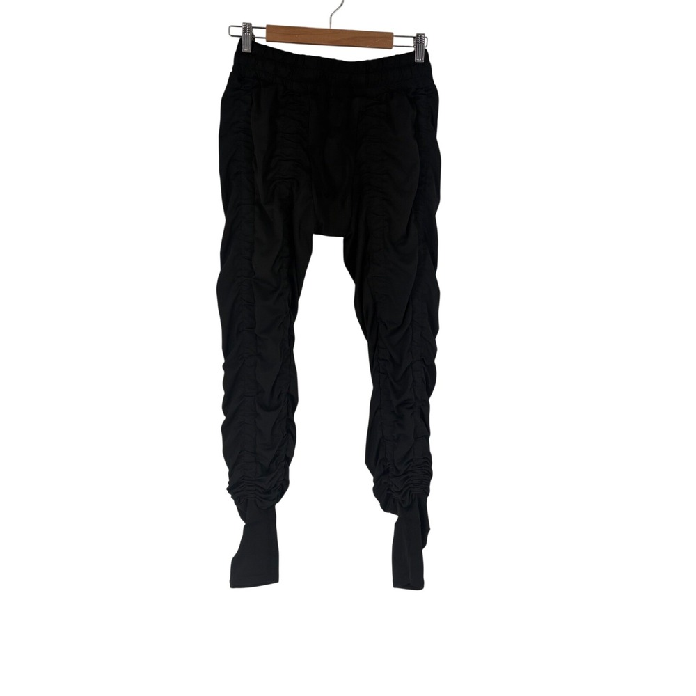 Agogie +20‎ Resistance Training Pants Black Ruched Leggings Womens Size PXXXL